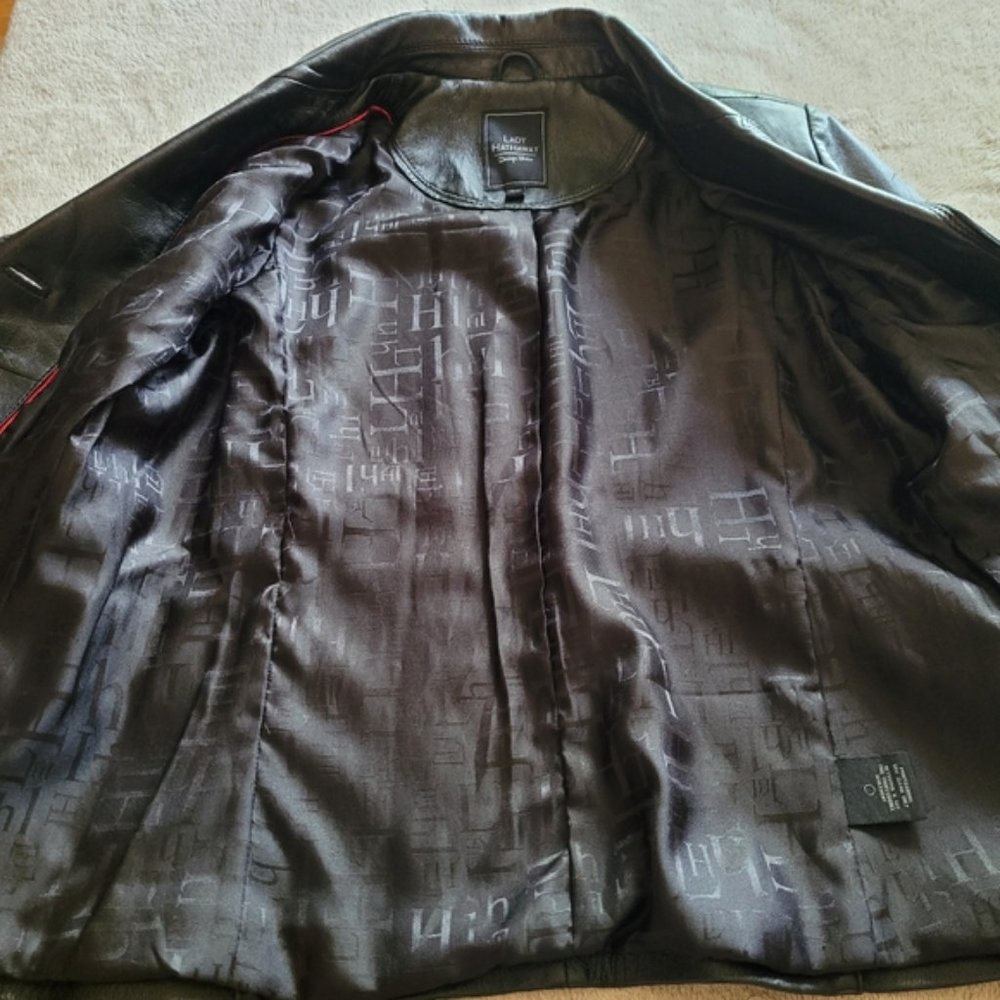 Lady Hathaway leather jacket size small - Picture 11 of 15